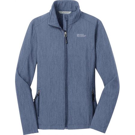 20-L317H, X-Small, Heather Navy, Left Chest, Trust Company - Horizontal.